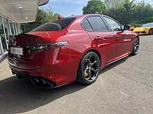 ALFA ROMEO GIULIA QUADRIFOGLIO IN COMPETIZIONE RED