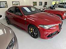 ALFA ROMEO GIULIA QUADRIFOGLIO IN COMPETIZIONE RED