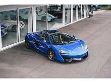 MCLAREN 570S SPIDER FINISHED IN VEGA BLUE