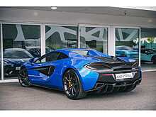 MCLAREN 570S SPIDER FINISHED IN VEGA BLUE