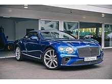BENTLEY CONTINENTIAL GTC FINISHED IN SEQUIN BLUE