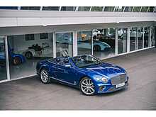 BENTLEY CONTINENTIAL GTC FINISHED IN SEQUIN BLUE
