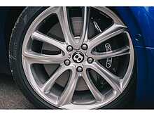 BENTLEY CONTINENTIAL GTC FINISHED IN SEQUIN BLUE