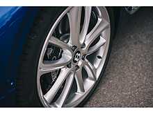 BENTLEY CONTINENTIAL GTC FINISHED IN SEQUIN BLUE