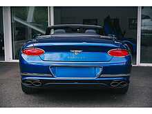 BENTLEY CONTINENTIAL GTC FINISHED IN SEQUIN BLUE