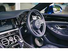 BENTLEY CONTINENTIAL GTC FINISHED IN SEQUIN BLUE