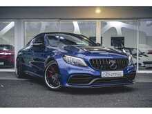 MERCEDES C63 AMG S FINISHED IN METALLIC BLUE