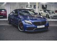 MERCEDES C63 AMG S FINISHED IN METALLIC BLUE