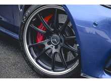 MERCEDES C63 AMG S FINISHED IN METALLIC BLUE