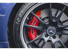 MERCEDES C63 AMG S FINISHED IN METALLIC BLUE