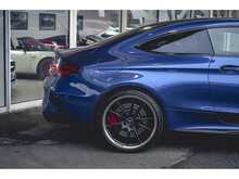 MERCEDES C63 AMG S FINISHED IN METALLIC BLUE