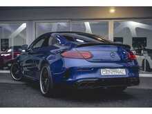 MERCEDES C63 AMG S FINISHED IN METALLIC BLUE