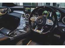 MERCEDES C63 AMG S FINISHED IN METALLIC BLUE