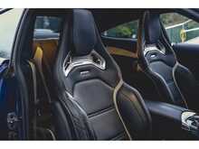 MERCEDES C63 AMG S FINISHED IN METALLIC BLUE