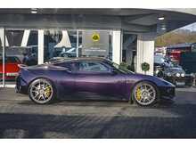 LOTUS EVORA GT410 SPORT IN EXCLUSIVE AUBERGINE PURPLE.