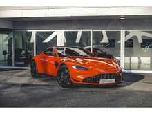 ASTON MARTIN V8 VANTAGE IN COSMOS ORANGE