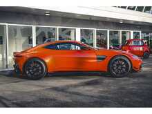 ASTON MARTIN V8 VANTAGE IN COSMOS ORANGE