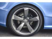 AUDI RS5 CABRIOLET IN KINGFISHER BLUE