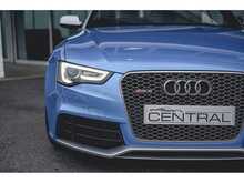 AUDI RS5 CABRIOLET IN KINGFISHER BLUE