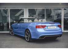 AUDI RS5 CABRIOLET IN KINGFISHER BLUE