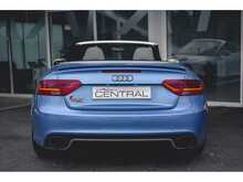AUDI RS5 CABRIOLET IN KINGFISHER BLUE