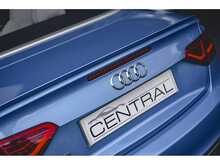AUDI RS5 CABRIOLET IN KINGFISHER BLUE