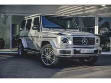 MERCEDES G 400D IN IRIDIUM SILVER