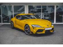 TOYOTA SUPRA GR FINISHED IN LIGHTENING YELLOW