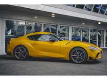 TOYOTA SUPRA GR FINISHED IN LIGHTENING YELLOW