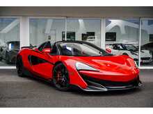 MCLAREN 600LT SPIDER FINISHED IN VERMILLION RED