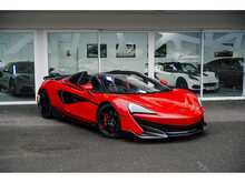 MCLAREN 600LT SPIDER FINISHED IN VERMILLION RED