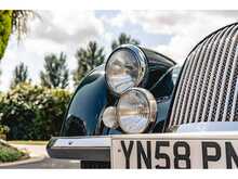 Morgan Plus Four in Connaught Green