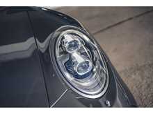 PORSCHE 911 TURBO S FINISHED IN AGATE GREY WITH RED LEATHER