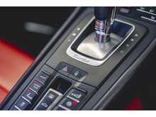 PORSCHE 911 TURBO S FINISHED IN AGATE GREY WITH RED LEATHER