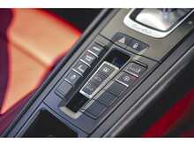 PORSCHE 911 TURBO S FINISHED IN AGATE GREY WITH RED LEATHER