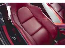 PORSCHE 911 TURBO S FINISHED IN AGATE GREY WITH RED LEATHER