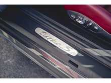 PORSCHE 911 TURBO S FINISHED IN AGATE GREY WITH RED LEATHER