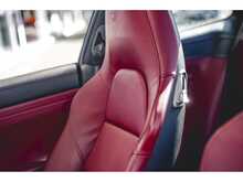 PORSCHE 911 TURBO S FINISHED IN AGATE GREY WITH RED LEATHER