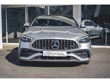MERCEDES C43 AMG PREMIUM PLUS IN HIGH-TECH SILVER