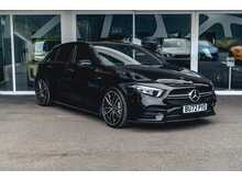 MERCEDES A35 FINISHED IN COSMOS BLACK