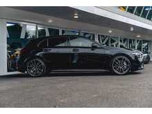 MERCEDES A35 FINISHED IN COSMOS BLACK