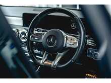 MERCEDES A35 FINISHED IN COSMOS BLACK