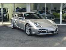 PORSCHE CAYMAN S IN ARTIC SILVER