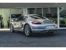 PORSCHE CAYMAN S IN ARTIC SILVER