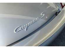 PORSCHE CAYMAN S IN ARTIC SILVER
