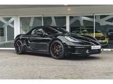 PORSCHE 718 BOXSTER S IN JET BLACK METALLIC