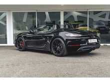 PORSCHE 718 BOXSTER S IN JET BLACK METALLIC