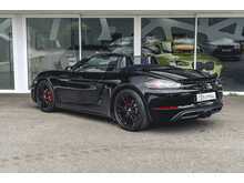PORSCHE 718 BOXSTER S IN JET BLACK METALLIC