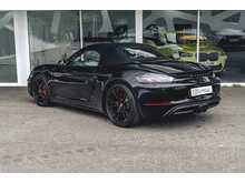 PORSCHE 718 BOXSTER S IN JET BLACK METALLIC
