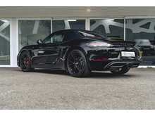 PORSCHE 718 BOXSTER S IN JET BLACK METALLIC